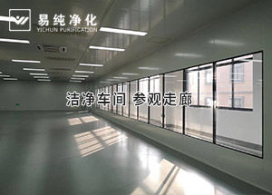 潔凈參觀走廊這樣設(shè)計大氣不？